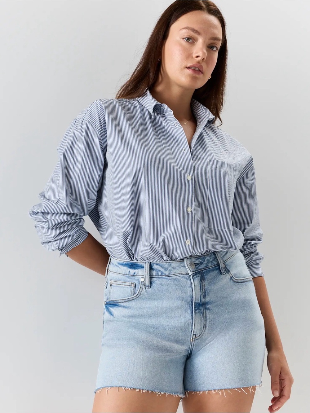 Quince Bella Stretch Vintage Shorts